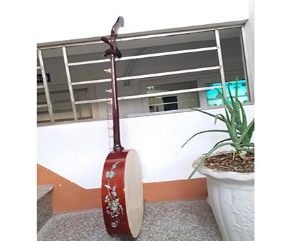 Đàn nguyệt khảm đỏ